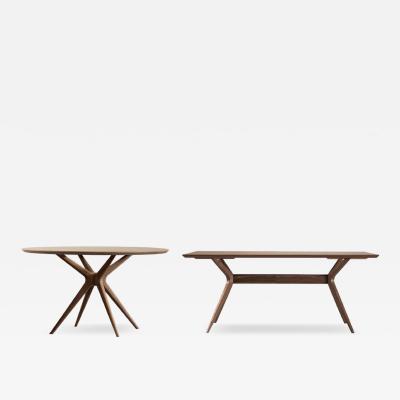 Domus Design Foster Wood Ceramic Table