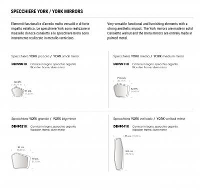  Domus Design York Mirrors
