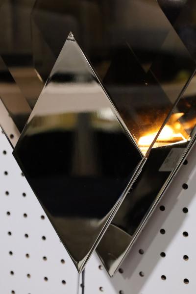  Donghia Donghia Bijou Wall Sconces in Nickel and Smoked Murano Glass 4 Available