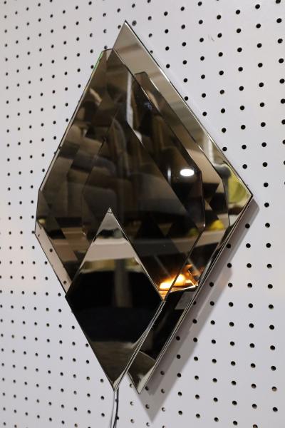  Donghia Donghia Bijou Wall Sconces in Nickel and Smoked Murano Glass 4 Available