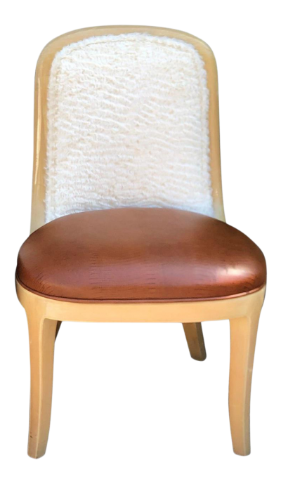  Donghia Vintage Signed Donghia Modern Designer Side Chair