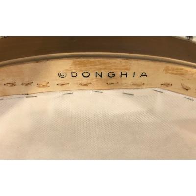  Donghia Vintage Signed Donghia Modern Designer Side Chairs a Pair