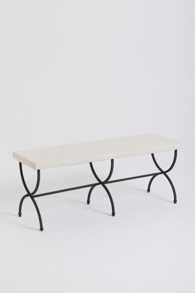  Dorian Caffot de Fawes The Ciutadella long stool by Dorian Caffot de Fawes