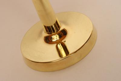  Dorlyn Silversmiths Pair of Vintage Brass Candelabra by Tommi Parzinger for Dorlyn Silversmiths