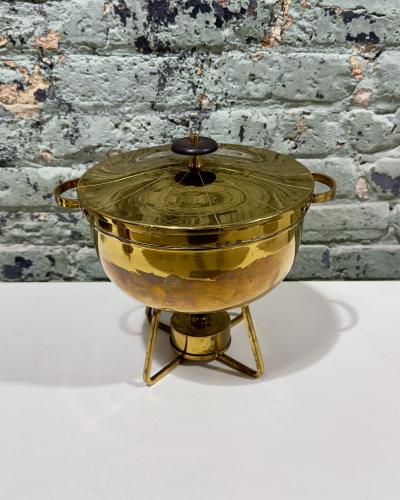  Dorlyn Silversmiths Tommi Parzinger for Dorlyn Silversmiths Tea Service Chaffing Set 1960