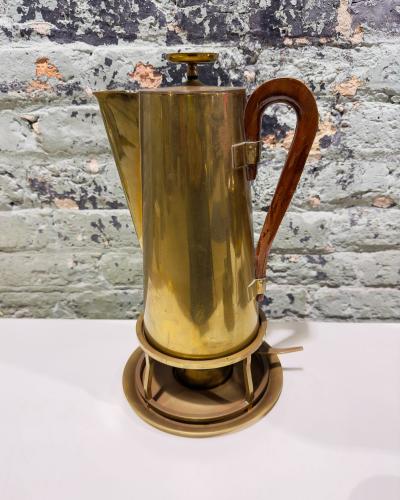  Dorlyn Silversmiths Tommi Parzinger for Dorlyn Silversmiths Tea Service Chaffing Set 1960