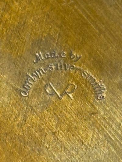  Dorlyn Silversmiths Tommi Parzinger for Dorlyn Silversmiths Tea Service Chaffing Set 1960