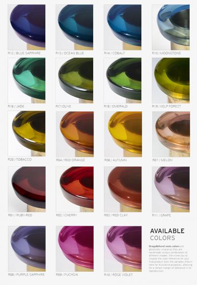  Draga Aurel Draga and Aurel Monumental Maree Table in Jade IT 2023