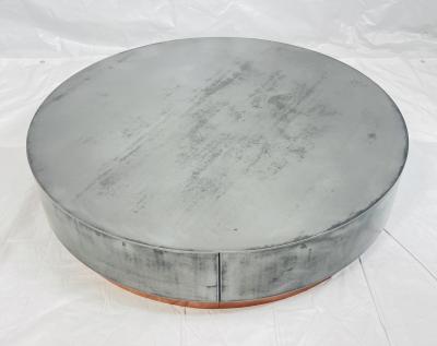  Draga Aurel Loren Coffee Table by Draga Aurel for Baxter Aged Nickel Copper Italy