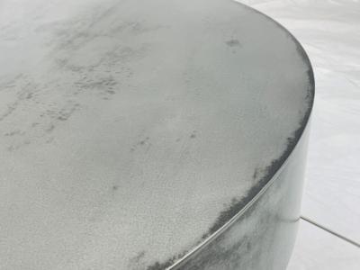  Draga Aurel Loren Coffee Table by Draga Aurel for Baxter Aged Nickel Copper Italy