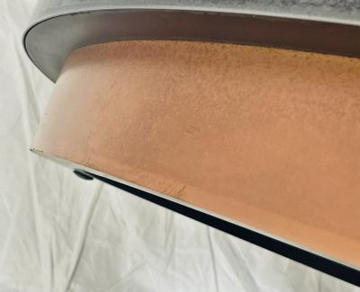  Draga Aurel Loren Coffee Table by Draga Aurel for Baxter Aged Nickel Copper Italy