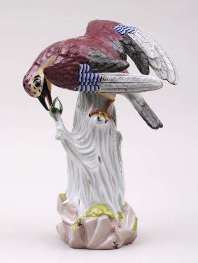  Dresden Porcelain Dresden Porcelain Bird Circa 1872