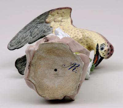  Dresden Porcelain Dresden Porcelain Bird Circa 1872