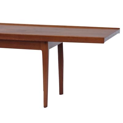 Drexel Drexel Heritage Furniture A Modernist Kipp Steward bench table in walnut 