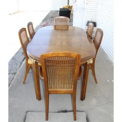  Drexel Drexel Heritage Furniture Drexel Accolade extendable dining set