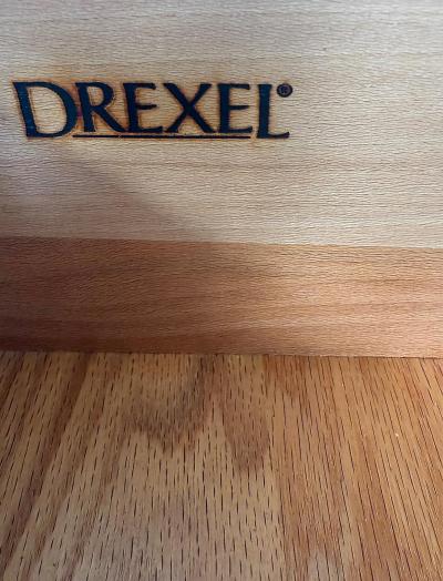  Drexel Drexel Heritage Furniture Drexel Heritage Expectations Faux Tortoise Console Chests Vintage Pair