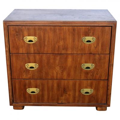  Drexel Drexel Heritage Furniture Drexel Passage Campaign Pecan Dresser