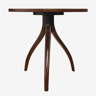  Drexel Drexel Heritage Furniture Kipp Stewart for Drexel Composite Swag Tri Leg Side Table