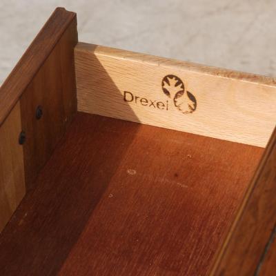  Drexel Drexel Heritage Furniture Pair of Drexel Heritage Consensus Pecan Nightstands