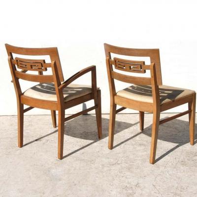  Drexel Drexel Heritage Furniture Set of 6 Vintage Chin Hua Drexel Heritage Dining Chairs