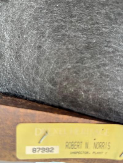  Drexel Drexel Heritage Furniture Set of 8 French Provincial Oak Cane Back Dining Chairs