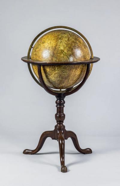  Dudley Adams DUDLEY ADAMS FL LATE 18TH CENTURY CELESTIAL LIBRARY GLOBE