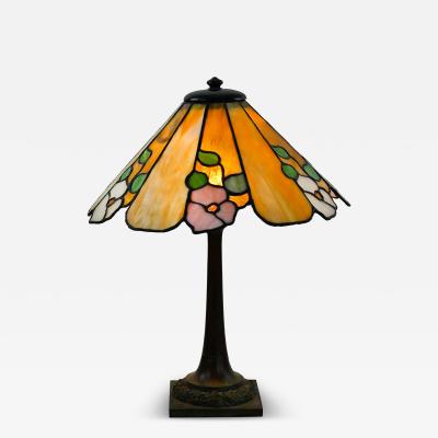  Duffner Kimberly Duffner Kimberly Flower Border Leaded Lamp