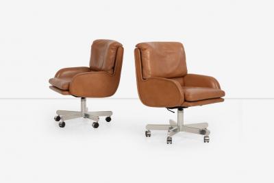  Dunbar Bert England for Dunbar Executive Office Chairs 1980s Set of Eight
