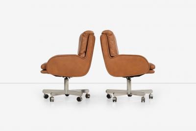 Dunbar Bert England for Dunbar Executive Office Chairs 1980s Set of Eight