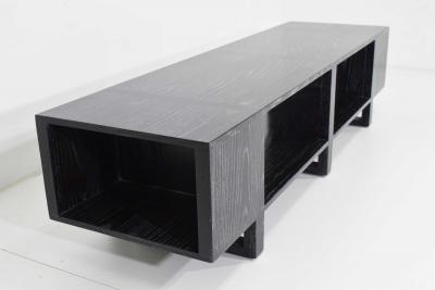  Dunbar Dunbar Cocktail Coffee Table in Cerused Ebony Oak