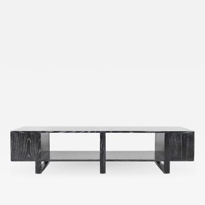  Dunbar Dunbar Cocktail Coffee Table in Cerused Ebony Oak