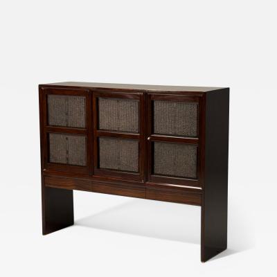  Dunbar Edward Wormley Dunbar Mid Century Modern Rosewood Chinese Cabinet 1960s