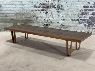  Dunbar Edward Wormley Long John Bench by Dunbar 1960