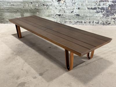  Dunbar Edward Wormley Long John Bench by Dunbar 1960