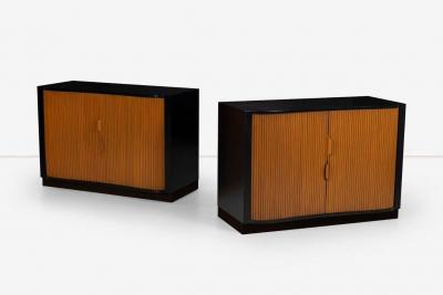  Dunbar Edward Wormley Mr and Mrs Tambour Chests
