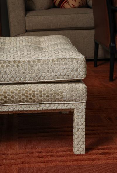  Dunbar Edward Wormley Upholstered Ottoman