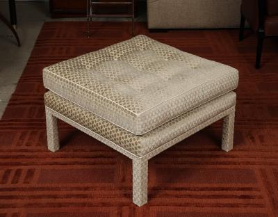  Dunbar Edward Wormley Upholstered Ottoman