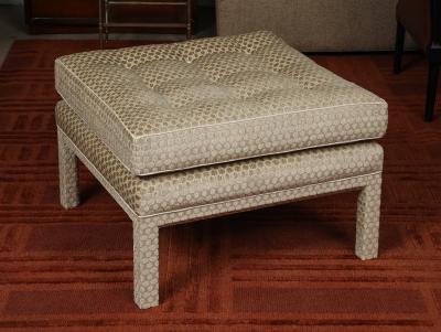  Dunbar Edward Wormley Upholstered Ottoman