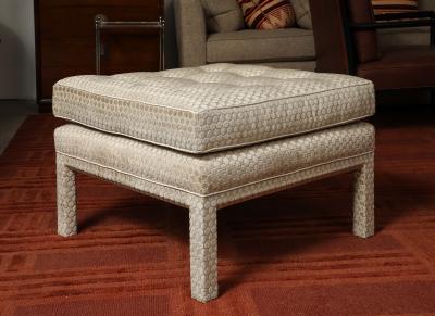  Dunbar Edward Wormley Upholstered Ottoman
