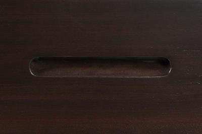  Dunbar Edward Wormley for Dunbar Cain Front Mahogany Sideboard on a Plinth Base
