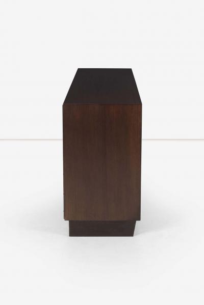 Dunbar Edward Wormley for Dunbar Cain Front Mahogany Sideboard on a Plinth Base