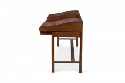  Dunbar Edward Wormley for Dunbar Furniture Co Rosewood and Mahogany Roll Top Desk