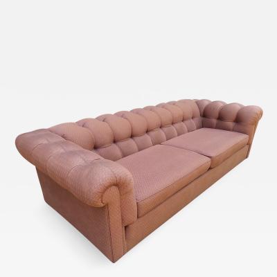  Dunbar Handsome Mid Century Modern Dunbar Style Chesterfield Tufted Sofa