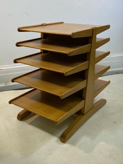  Dunbar MID CENTURY MODERN DUNBAR MAGAZINE RACK BY EDWARD WORMLEY