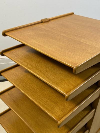  Dunbar MID CENTURY MODERN DUNBAR MAGAZINE RACK BY EDWARD WORMLEY