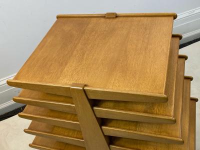  Dunbar MID CENTURY MODERN DUNBAR MAGAZINE RACK BY EDWARD WORMLEY