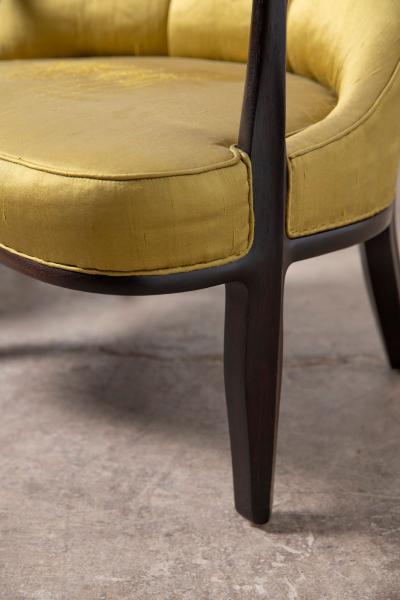  Dunbar Pair of Janus Collection Lounge Chairs by Edward Wormley for Dunbar Model 5705