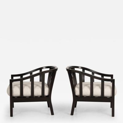  Dunbar Roger Sprunger for Dunbar Pair of Lounge Chairs 1965c 