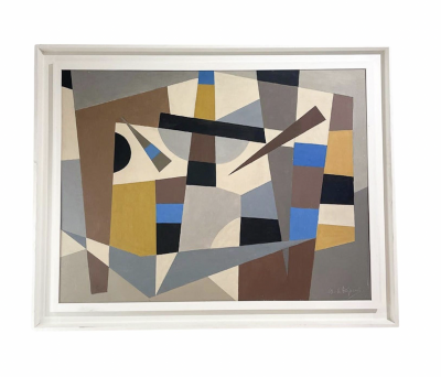  Dupont Oil on Canvas by Armilde Dupont Belgium 1970s