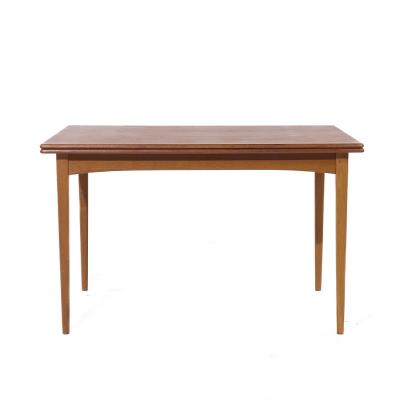  Dux Dux Mid Century Danish Teak Flip Top Dining Table